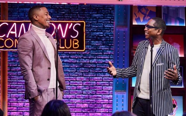 Nick Cannon and Guy Torry Laugh on “Cannon’s Comedy Corner!”