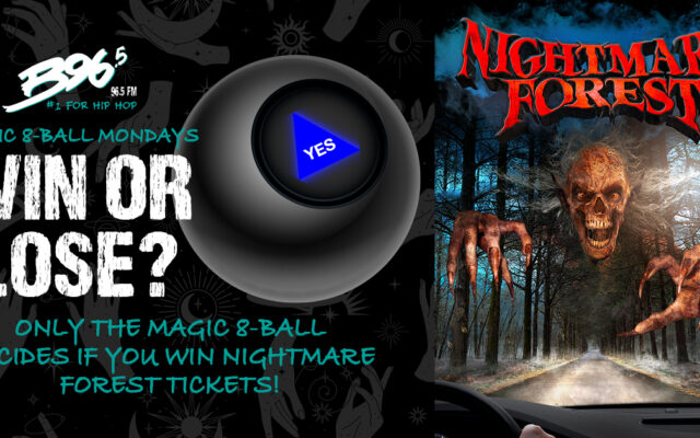 WIN: Nightmare Forest Tickets with Magic 8 Ball Mondays with Bella Rae
